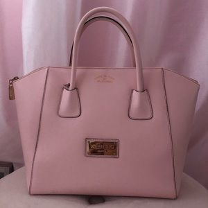 Valentino By Mario Valentino pink Gigi satchel